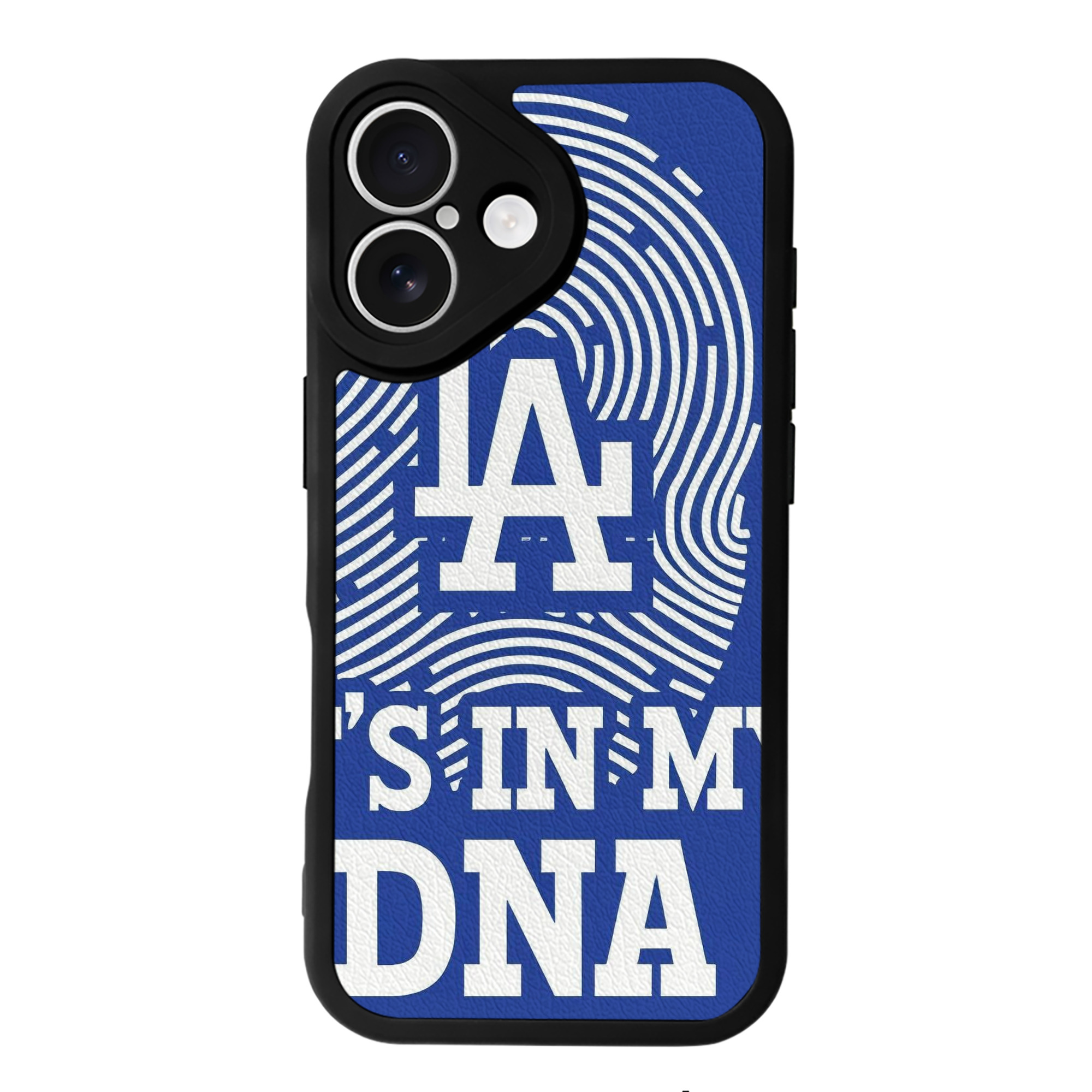  IPhone 16 Silicone Leather Case – UV Print, Lambskin Texture – Perfect Fit, Wireless Charging Compatible, Scratch Resistant, Precise Cutouts – Stylish Protection For IPhone 16